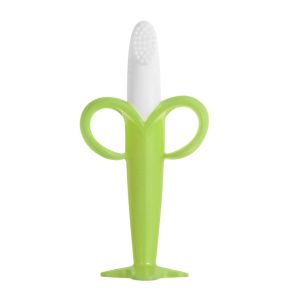 BH-B062 ยางกัดซิลิโคลน ยางกัดรูปกล้วย รูปทรงน่ารัก ยางกัดสำหรับเด็ก แปรงสีฟันซิลิโคลน ราคาถูก พร้อมส่ง🍌🌈