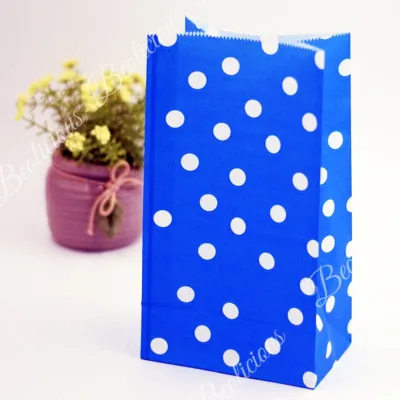 Paper Bag Polka ZigZag Gift Wrapper or Cookies Packaging Party Doorgift for Wedding Doorgift Baby Shower Door Gift Birthday Christmas Door Gift Event