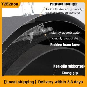 【Local shipping】 Bathroom Floor Mat Diatom Mud Toilet Door Mat Non-Slip Quick-Drying Shower Mat Fast Delivery