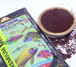 Pelet Sakkai PREMIUM MAXI cichlid Tropical multicolor 100 gr Setara Akari
