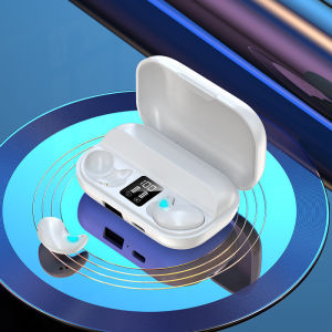 100%Invisible Sleep Bluetooth Headphones Hidden Earbuds with LED Display Noise Cancelling Sports Stereo Wireless Headset