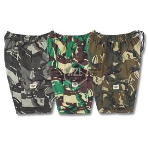 Celana Pendek Pria Taktikal Broadshort Cargo Doreng Kantong Cargo Shorts