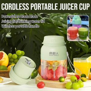 Cordless Portable Juicer Cup USB Rechargeable Electric Fruit Juicer Blender Mini Household Juice Squeezer Mixer