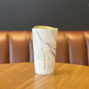 Starbuck Official Store Starbuck Cup 2022 Marbling Classic White Durian Vintage Diamond Straw Mark Glass Heat Preservation Water Cup Starbuck Tumbler Starbuck Mug
