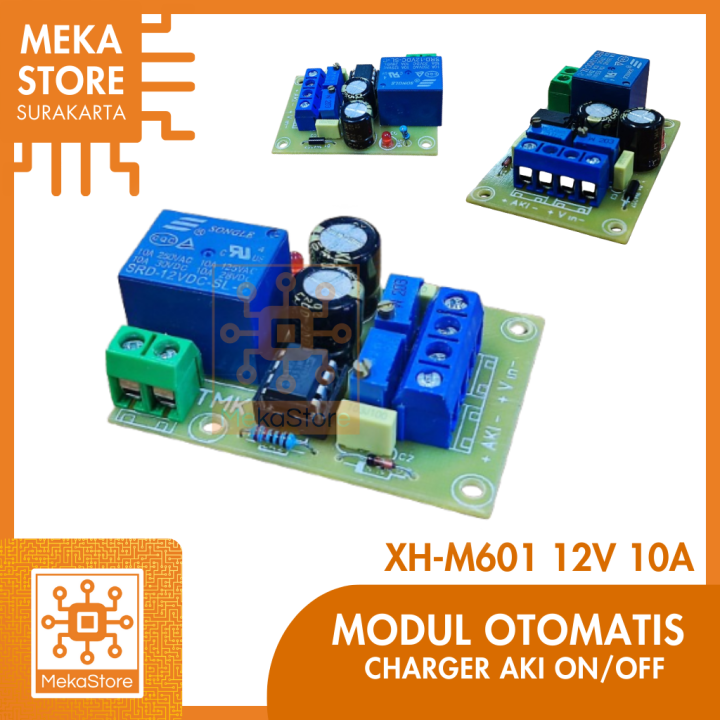 Modul Otomatis Charger Aki On/Off - XH-M601 12V 10A | Lazada Indonesia