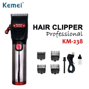 KEMEI KM-238 Alat Cukur Rambut Elektrik - Mesin Cukur Rambut 1 Set