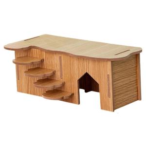 Syrian Hamster Climbing Ladder Ladder House Small Animal Hideouts Cage Play House Chew Toy for Hamsters