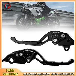 Winnereco Adjustable Handlebar Set CNC Aluminum Alloy Brake Levers for Motorcycles Durable and Lightweight