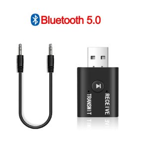 2 in 1 USB Wireless Bluetooth Adapter 5.0 Transmitter Receiver Bluetooth Audio Dongle Wireless USB Adapter for PC Laptop