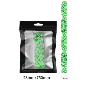 JAYQQ 16mm Pickleball Racket Edge Sticker TPU High Elastic Paddle Head Edge Tape Personality High Fit Pickleball Racket Frame Protective Tape Tournament Use