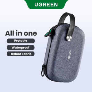 UGREEN External Hard Drive Case Bag Travel Electornics Accessories Organizer Bag For 2.5 Inch Hard Drives/Earphone/U Disk Hard Disk Drive
