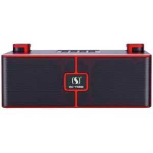 GLOBECART 100W Mic Wireless Bluetooth Speaker USB 4 Colors Microphone Audio Speaker High Quality 26119.5CM Home KTV Mobile Phone Speaker