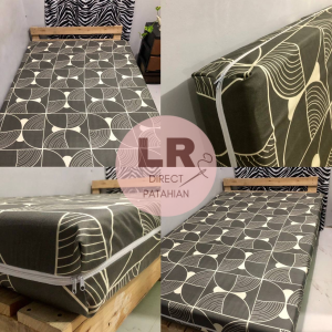 Foam Cover with 3 Sides Zipper - Canadian Cotton (Random design/color)