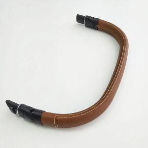 Baby Buggy Bumper Bar Compatible Mios 2/3 Priam3/4 Prams Handrail Leather Cover Black Brown Rosegold Color Pushchair Armrest