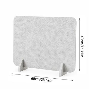 OURTOUR Felt Student Desk Divider Acoustic Thickened Exam Baffle  Dining Table Isolation Board for Student Desktops in Classroom