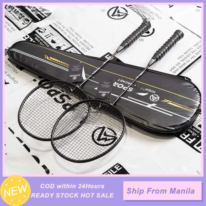 RR 2 25pound professional durable badminton rackets Beginner Training