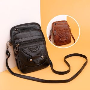 JIVIVIL ซองใส่โทรศัพท์ราคาต่ำ คุณภาพสูง โปรเด็ด ดีลปังกระเป๋าใส่เงินกระเป๋าสะพายใส่โทรศัพท์กันน้ำทนต่อการสึกหรอน้ำหนักเบากระ