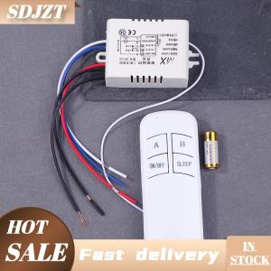 SDJZT Wireless Remote Control Light Switch 220V Receiver Transmitter ON OFF Digital 2Way Wall Remote Control Switch Lamp