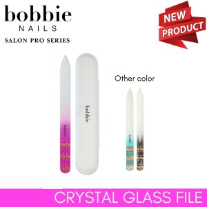 Bobbie Nails Salon Pro Series Crystal Glass File Assorted
