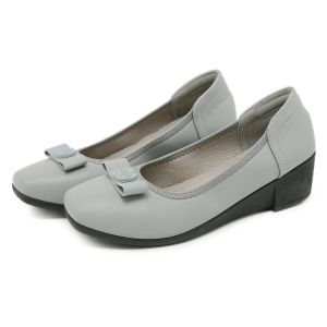 PRIMROSE รองเท้าคัชชูส้นเตารีด สูง 1.5 นิ้ว (หน้าปกติใส่ตรงไซส์ / เท้ากว้าง +1 ไซส์)