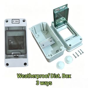 Ways Distribution Box Water Proof IP65 Electrical Household Open-Mounted Electric Box Anti-Leakage E