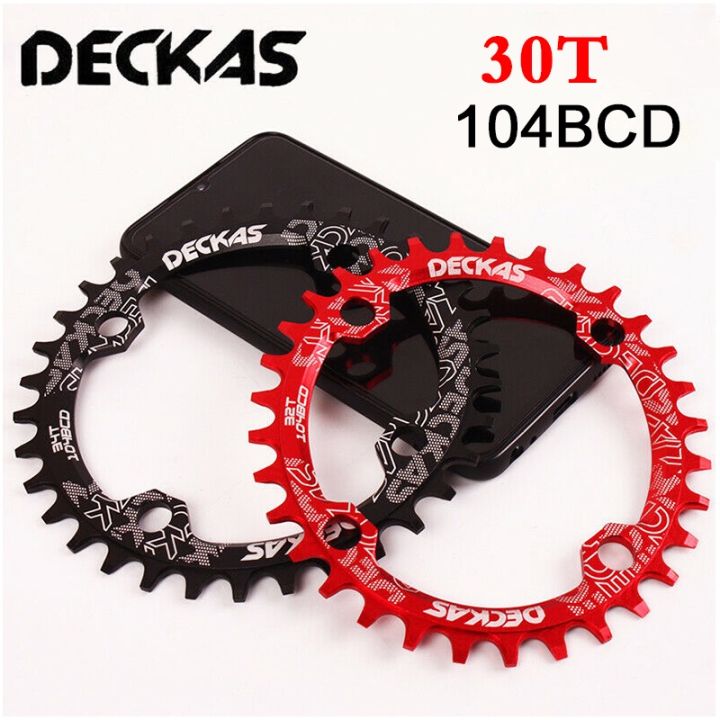 DECKAS 104BCD Chainring 30T MTB Chain Ring Oval/round Narrow Wide ...