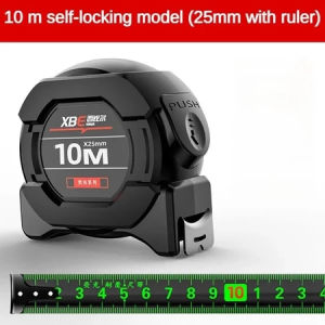 Metro Steel Measuring Tape Fluorescerous Auto Lock Meter Tape Measuring Tool