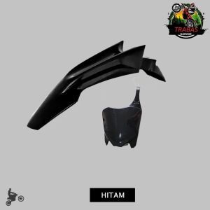 SPAKBOR SET DEPAN PAPAN NOMOR CRF 150 250 MOTOR CROSS TRAIL HONDA CRF 150&250