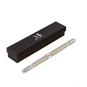 คู่มือถาวรลิปสติกแต่งหน้าพร้อมปากกาสักคิ้วแบบพกพาสำหรับรอยสักคิ้ว