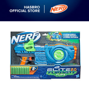 Nerf Elite 2.0 Flipshots Flip-8 Blaster 8 Dart Barrels Flip to Double Your Firepower 8-Dart Capacity 8 Nerf Darts