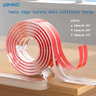 Soft Table Edge Strip Silicone Corner Protectors Guard Child Safety Transparent Anti-Collision Strip