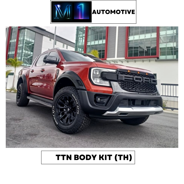 Ttn Ranger Raptor TTN HyperSport Bodykit Set For Next-Gen Ford Ranger T9 XL XLT XLT+ ...