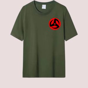 Kaos pria atasan baju pria kaos oblong baju kaos cowok lengan pendek mangekyou kakashi