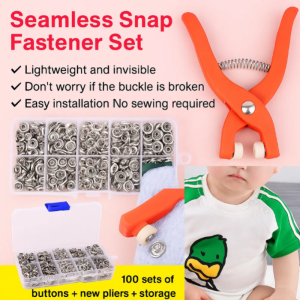 Sewing Invisible Snap Buttons Magnetic Snap Button Fasteners Clasps Buttons