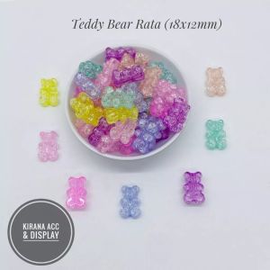 Mote manik manik Warna soft pastel Pecah Kaca berat 10 gr