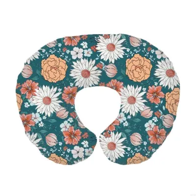 【Home】 D7YD Stylish and Convenient Ushaped Breastfeeding Pillow Cover Nursing Pillow Case Slipcover Newborns Bedding Accessory