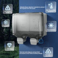 FCM Outdoor Waterproof outlet Sockets IP66 Surface Mount Rainproof Outdoor Switch Socket 118 Type Splashproof Junction Box Bathroom Box. 