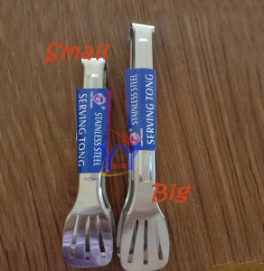 Stainless Steel Food Tong/Food Clip BBQ Tongs Tweezer Penyepit Makanan Cooking Tongs Utensil Kitchen Bar Grill Steak