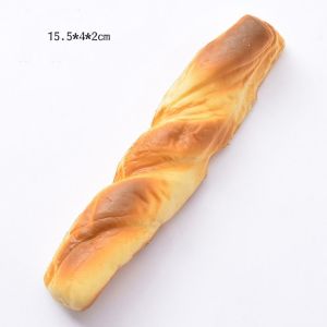 PANG8 Simulation Food Simulated Artificial Bread Toy Spoof Tease People Simulation Bread Model Photography Prop Soft Simulation Bread SqueezeToys Home Ornaments
