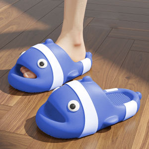 Sandal Hiu Inaso untuk Dewasa dan Anak-anak Sandal Anak Ikan Nemo Sandal Hiu Karet Lembut Sandal Kartun HSN152