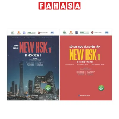 Fahasa - Sách - Combo Sách Hay Sách Giáo Trình New HSK 1 + Sổ Tay Học Và Luyện Tập New HSK 1 - Chìa Khóa Vàng Chinh Phục Kỳ Thi HSK 3.0 (Bộ 2 Cuốn)