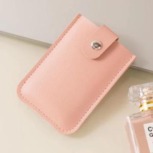 Pull-out Card Wallet with Multiple Card Slots Large Storage Space Anti-demagnetization Design Perfect for Storing ID Cards Credit Cards and Documents