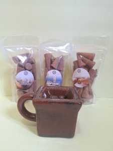 Paket Buhur kerucut Buhur Kerucut  Dan Prapen Keramik Buhur Kerucut Isi 50 Bukhur Kerucut Paket lengkap Buhur Magribi Buhur Gaharu
