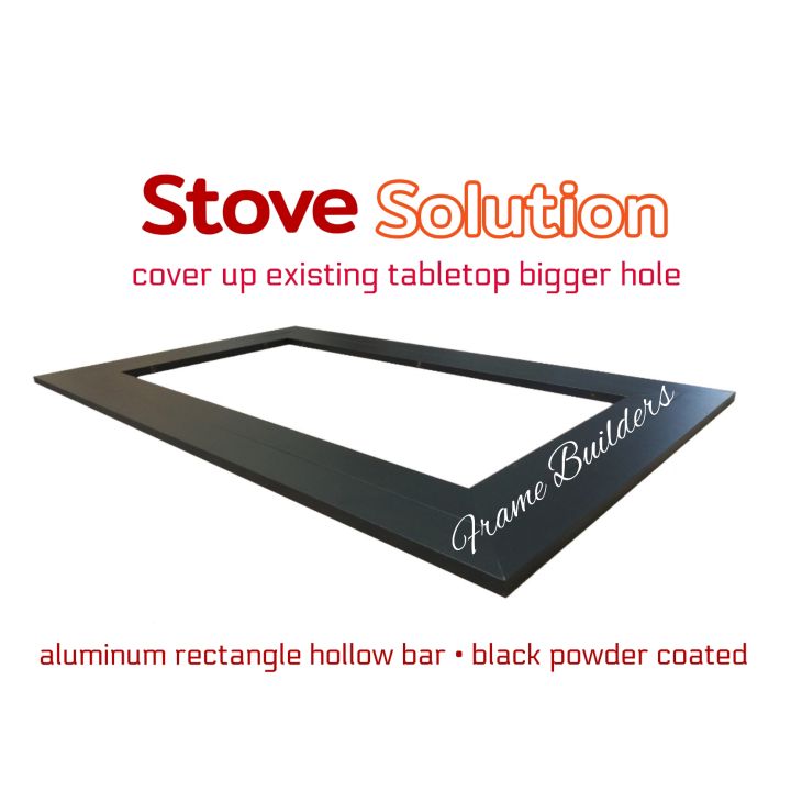 [PREORDER] Stove Frame / Stove Builtin Frame /Aluminum Stove Frame /Hob Builtin Frame