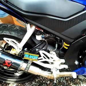 Knalpot Akrapovic Karbon R15 & Vixion & CBR150