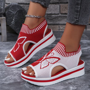 [Free Shipping] In Stock Plus Size 2026 Summer New Casual  Open-Toe Beach Sandals For Women Style 43