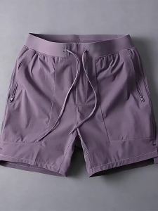 Sweat-Wicking High Waist Running Shorts For Humid Summer Days Ice Silk Cooling Breathable Mesh MenS Running Shorts Workout