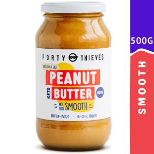 Forty Thieves Peanut Butter - Smooth (Not Too Smooth)