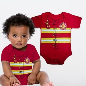 Future Fireman Baby Onesie    Firefighter Career Outfit 0–12 Months Cotton Baby Clothes PH