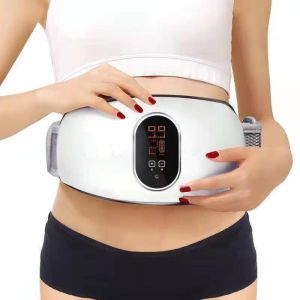 BESTOUR Vibration Weight-loss Machine Portable Electric Belly Vibration Belt Fat Burning Massage Machine